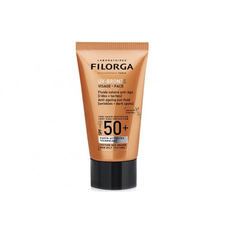 Filorga Solar UV-Bronze Fluido Rostro Antiedad SPF50+ 40ml