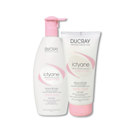 ducray ictyane crema ducha p/seca 200 ml