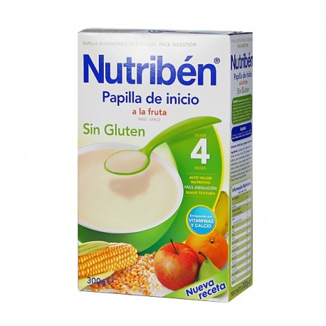 nutriben papilla inicio frutas 300 g.