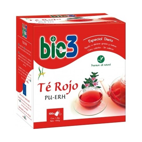 Bie3 Te Rojo Pu-erh 100 Bolsitas