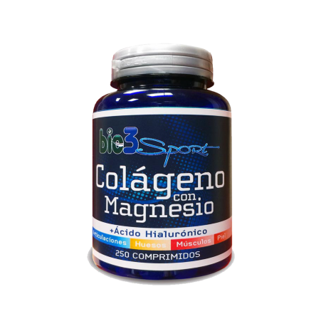 Bio3 Sport Colageno con Magnesio 250 Comprimidos