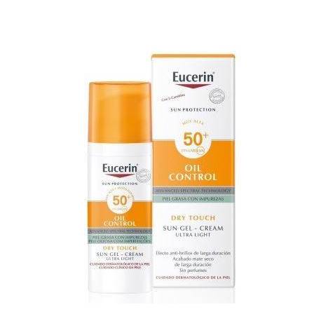 EUCERIN SUN PROTECTION SPF 50+ OIL CONTROL TINTED 1 TUBO 50 ML