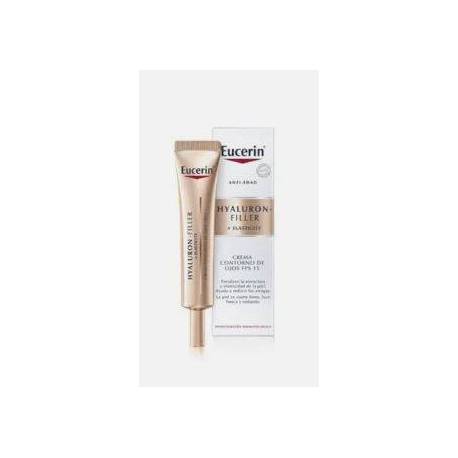 EUCERIN HYALURON FILLER+ELASTICITY FPS 15 CONTORNO DE OJOS 15 ML