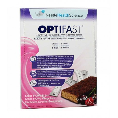 Optifast Frutas del Bosque 6 Barritas