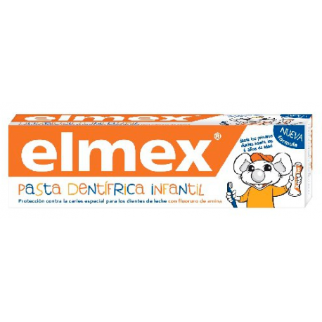 elmex pasta dental infantil 50 ml.