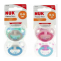 Nuk Chupetes Night&Day 0-6 Meses Silicona 2 Unds