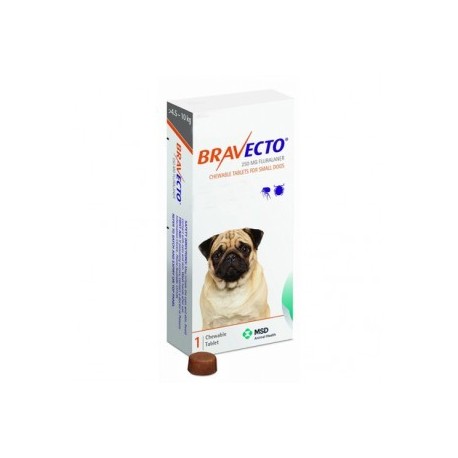 Bravecto 250mg 4,5-10kg