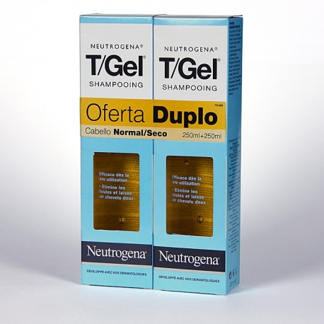 Neutrogena T/Gel Champú Anticaspa Normal-seco 2 x 250ml