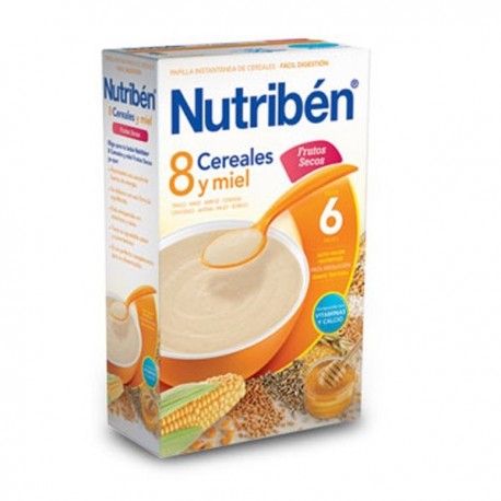 nutriben 8 cer.y miel frutos secos 600 g