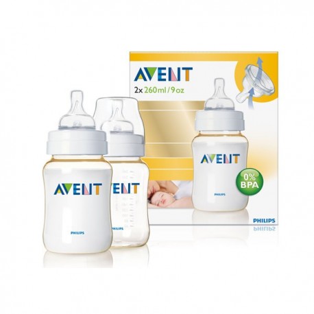 avent 2 biberones 260 pes