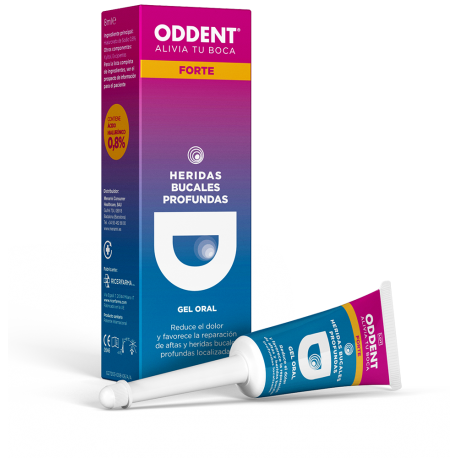 Oddent Forte Heridas Bucales Profundas Gel Oral 8ml