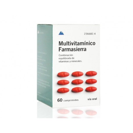 Multivitaminico Farmasierra 60 Comprimidos