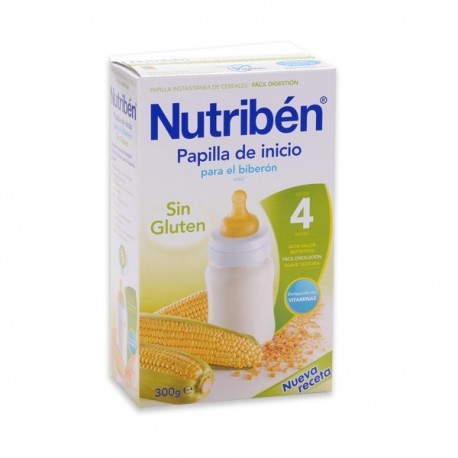 nutriben papilla inicio biberon 300 gr.