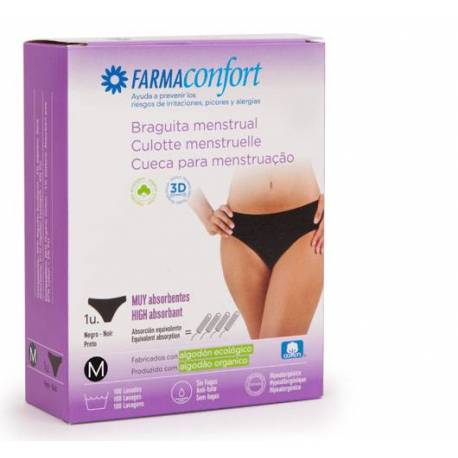 FARMACONFORT BRAGA MENSTRUAL 1U TALLA L