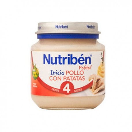 nutriben bebe inicio pechuga/patata 130g