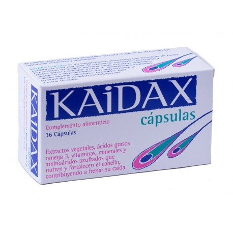 kaidax anticaida 36 capsulas