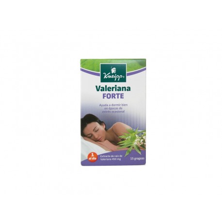 kneipp valeriana forte 15 grageas