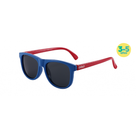 GAFAS DE SOL POLARIZADAS PROTECCION UV 400 FILTRO-3 CICLO LAPONIA - COLOR AZUL ROJA