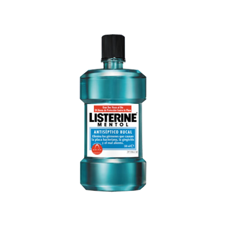 listerine mentol 250 ml.