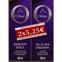 oune solucion unica lentes de contacto 2 x 100ml