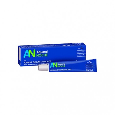 Aquoral noche pomada ocular lubricante 5g