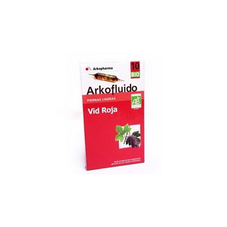 vid roja 10 ampollas arkocapsulas