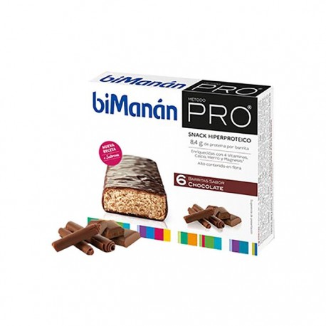 Bimanan Pro Barrita Chocolate 6uds