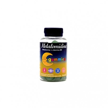 Melatomidina Gummies 50 Caramelos Melatonina + Vitamina B6