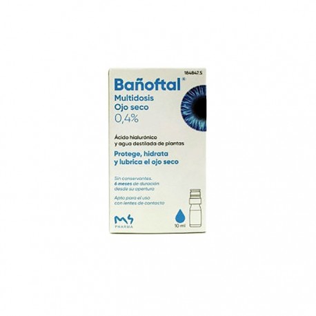 Bañoftal Multidosis Ojo Seco 0,4% 10ml