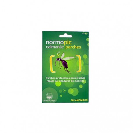 Normopic Parches calmantes mosquitos 24uds