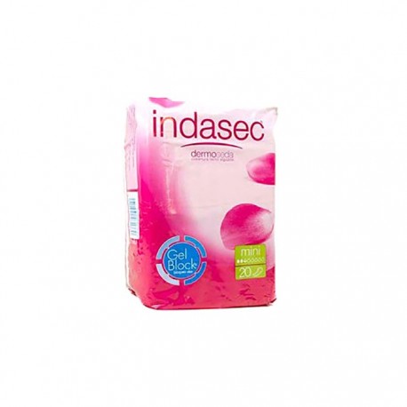 Indasec® Extra Compresa Perdidas Leves 20u