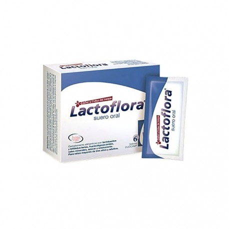 Lactoflora® Suero Oral sabor frutos del bosque 6 sobres