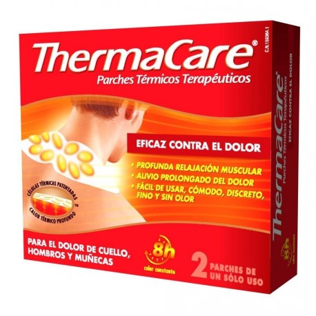 thermacare cuello/hombro 2 parches term.