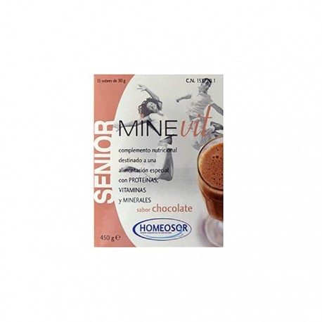 Minevit Senior Chocolate 15 Sobres