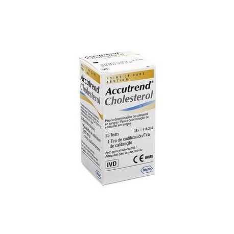 Accutrend Tiras Reactivas Colesterol 5 Unidades