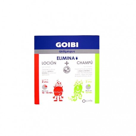 Goibi Antipiojos Elimina Champú + Loción + Spray Kit