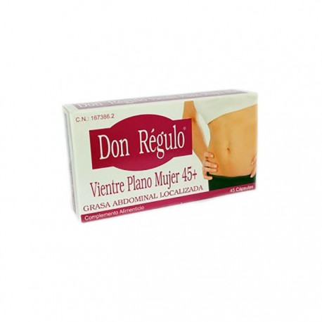 Don Regulo Vientre Plano Mujer 45+ Probiotico 45 Capsulas