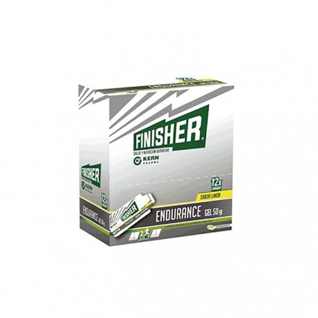 Finisher® Intensity Gel Energético Sabor Fresa 12 Sobres De 50g