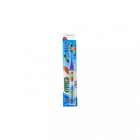 Gum Cepillo Dental Suave Infantil Con Luz Niño