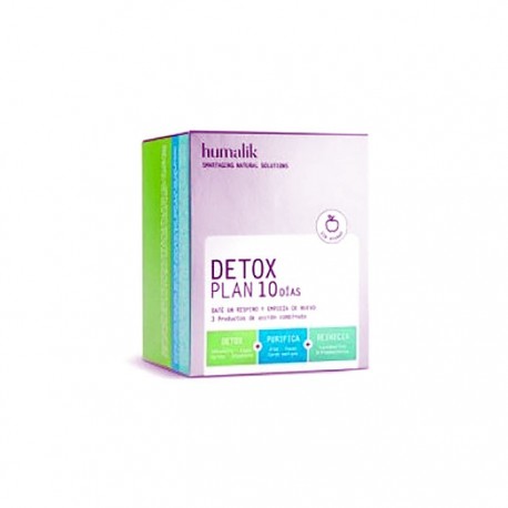 Humalik Detox Plan 10 Dias 10 sobres + 10 comp