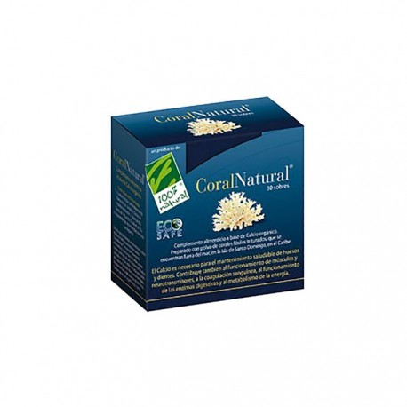 100% Natural Coral Natural 30Sobres
