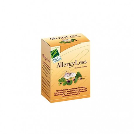 100% Natural Allergy Less 60cáps