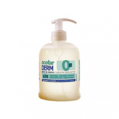 Acofarderm Jabón De Manos 0% 500 Ml