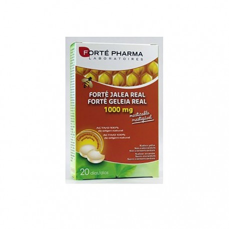 Forte Pharma Jalea Real Sabor Piña 20 Comprimidos Masticables