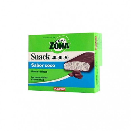 EnerZona Snack Coco 8 barritas