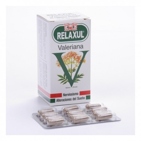 relaxul valeriana 48 capsulas la leonesa