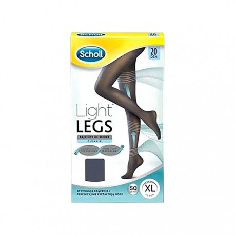 Scholl medias 20DEN color negro Talla XL 1ud