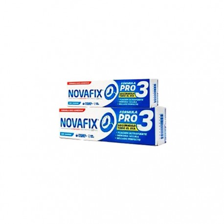 Novafix Pro3 Crema Adhesiva Sin Sabor 70gr + 50gr