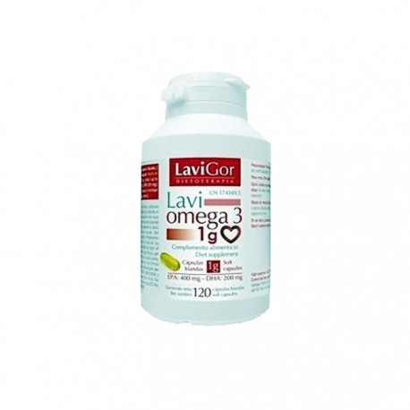Lavigor Omega 3 Perlas De Aceite De Pescado 1 G 120 Caps