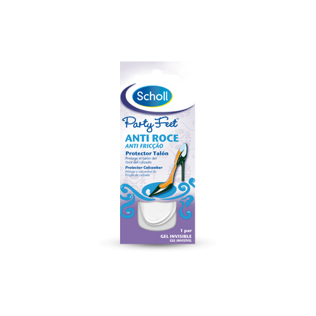 scholl party feet anti roce talon 1 par